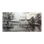 Võerahansu, Johannes (1902–1980). Landscape with Türi. (1963)