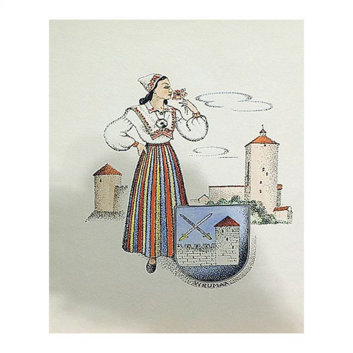 Sööt, Richard (1903-2002) Estonian Folk Costumes and Coats of Arms. (1944) — изображение 9