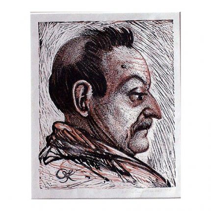 Kangilaski, Ott (1911 – 1975). Portrait of a Man (1940)