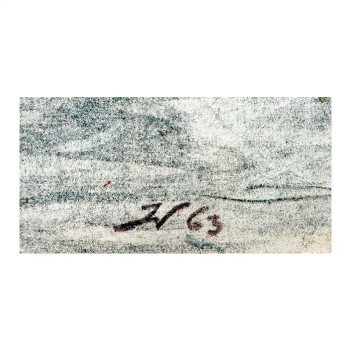 Võerahansu, Johannes (1902–1980). Landscape with Türi. (1963) — изображение 2