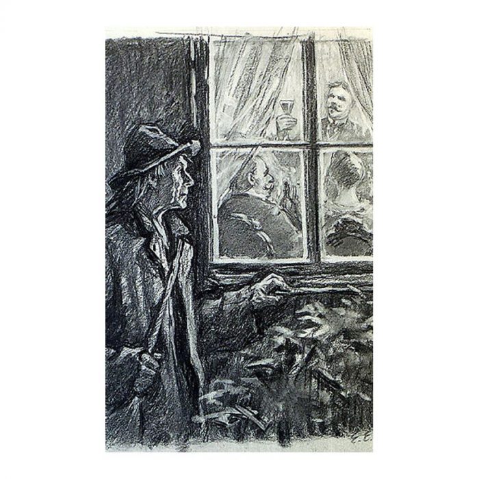 Einmann, Eduard (1913 – 1982). Illustration to J.Liiva's Product. (1951)