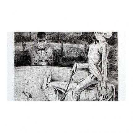 Zeller, Magnus (1888 - 1972). In the Circus. (1930s)