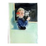 Fuks, Margarethe (1921 – 2005). The sketch of a cover of the textbook