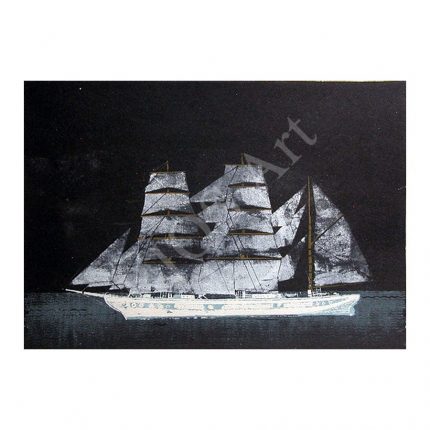 Soans, Olev (1925 – 1995). The Sailing Ship. (1980s)