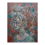 Allsalu, Efraim. (1929 - 2006). The Woman - a Cat. (1990s)