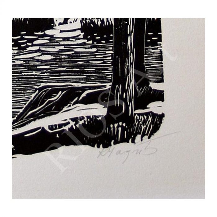 Sagrits, Richard (1910-1968). Landscape. (1960s) - Image 2