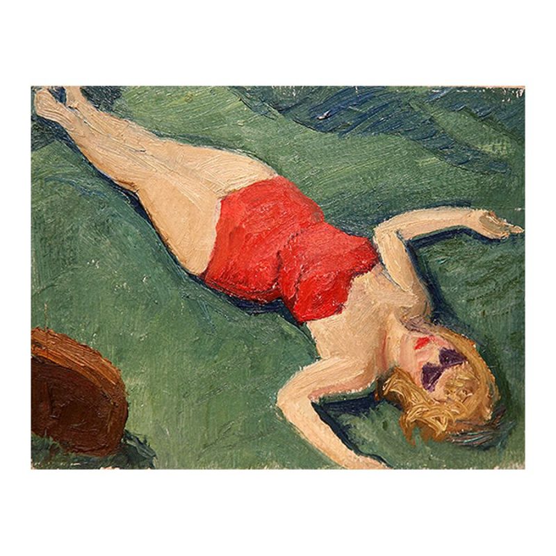 Kutsar, Eduard (1902 – 1970). On the Beach. (1956)