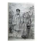 Einmann, Eduard (1913 – 1982). Illustration to J.Liiva's Product. (1951)