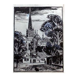 Kulles, Toivo (1918-1984). Old Tallinn. (1962)