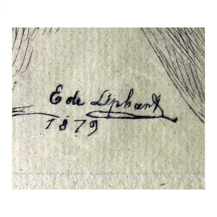 Liphart Ernst Friedrich von (1847-1932). Artist's mother portrait. (1879) - Image 2