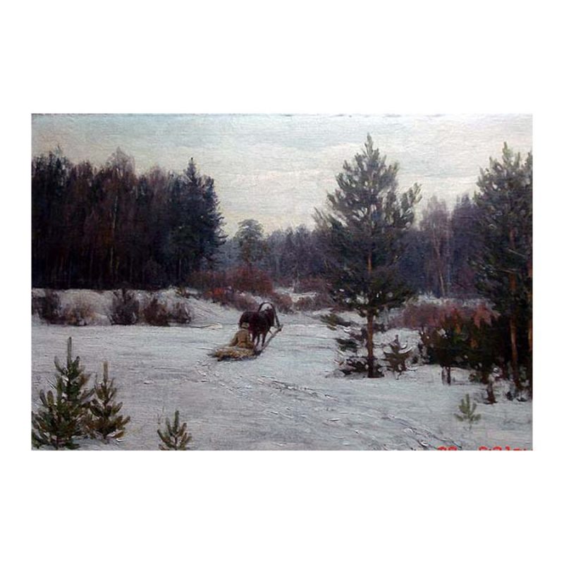 Kapits, Demjan Alekseevitš (1910 – 1976). Winter. (1930)