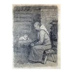 Einmann, Eduard (1913 – 1982). Illustration to J.Liiva's Product. (1953)