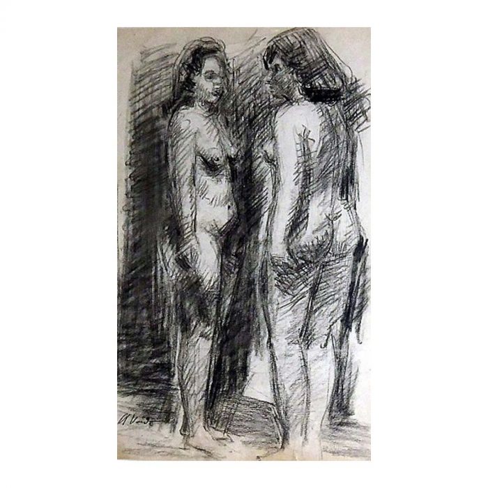 Vardi, Aleksander (1901 – 1983). Two Women (1940- 50s)