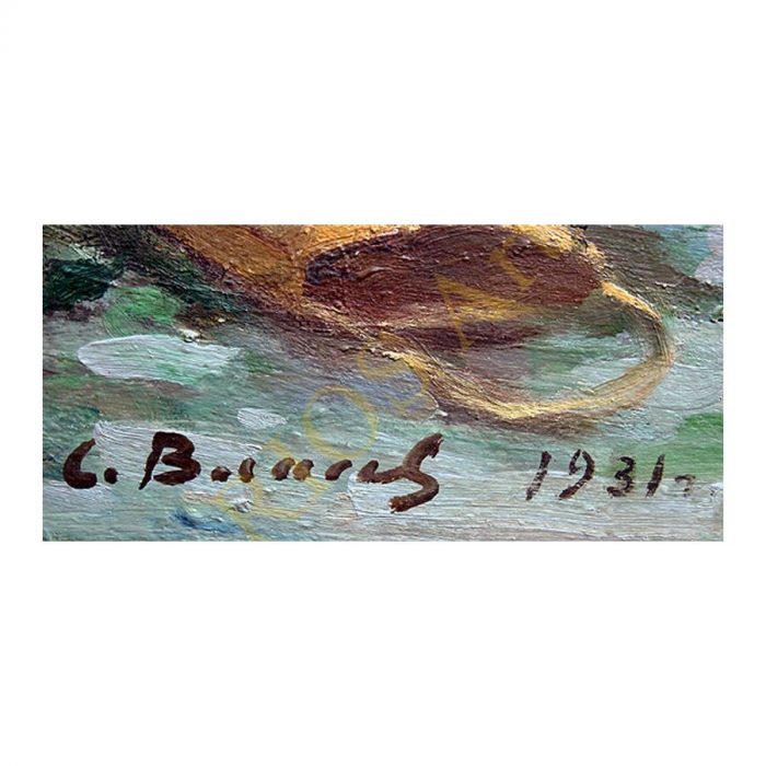 Vlasov, Sergei Alekseevich, (1873 - 1942). Russian artist. Guslyar. (1931) - Image 2