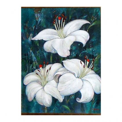 Strahhov, Anatoli (born 1946). Lilies (2017)