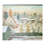 Mässo, Eduard (1893 – 1947). Suburb Tartu. (1941)
