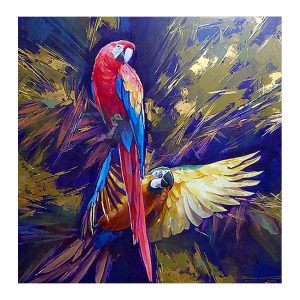 Minin, Sergei (born1954). Parrots (2017)