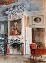 Lerche, Vinsent Stoltenderg (1837 – 1892). Frederiksborg Castle, Denmark.(1883)