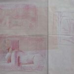 Vabbe, Ado. Sphinx. Knight and Lady. (1940 -1950)