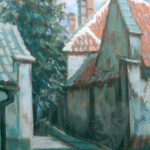 Riisman, Johannes (1903 – 1967). Corner of Tallinn on Toompea. (1920–30s)