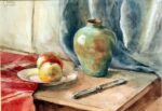 Teearu, Gita (born 1934). Still-life with a Vase. (1956)