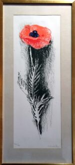 Leitu, Silvia. (1912-1969). The Poppy. (1950s)