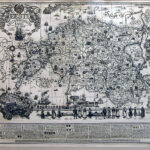 Soans, Olev (1925 - 1995). Map of the History of Culture in Estonia. (1970 - 75)