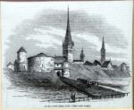 The unknown English Artist of the end of XIX century. Tallinn. (1850s)