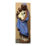 Karlsruhe majolica. Madonna and Child. (1940s)