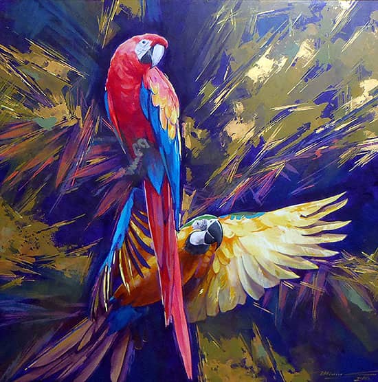 Minin Sergei - Parrots