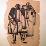 Lebedev, Vladimir Vassiljevitch (1891 - 1967). Two Farmers. (1920s)