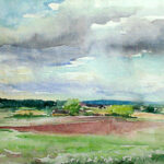 pavel, louis (1915 – 1977). uderna maastik. (1954)