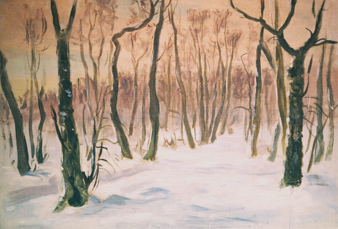 voldemar haas (1889–1982). talvine mets. (1960 nendate lõpp – 1970 nendate algus).