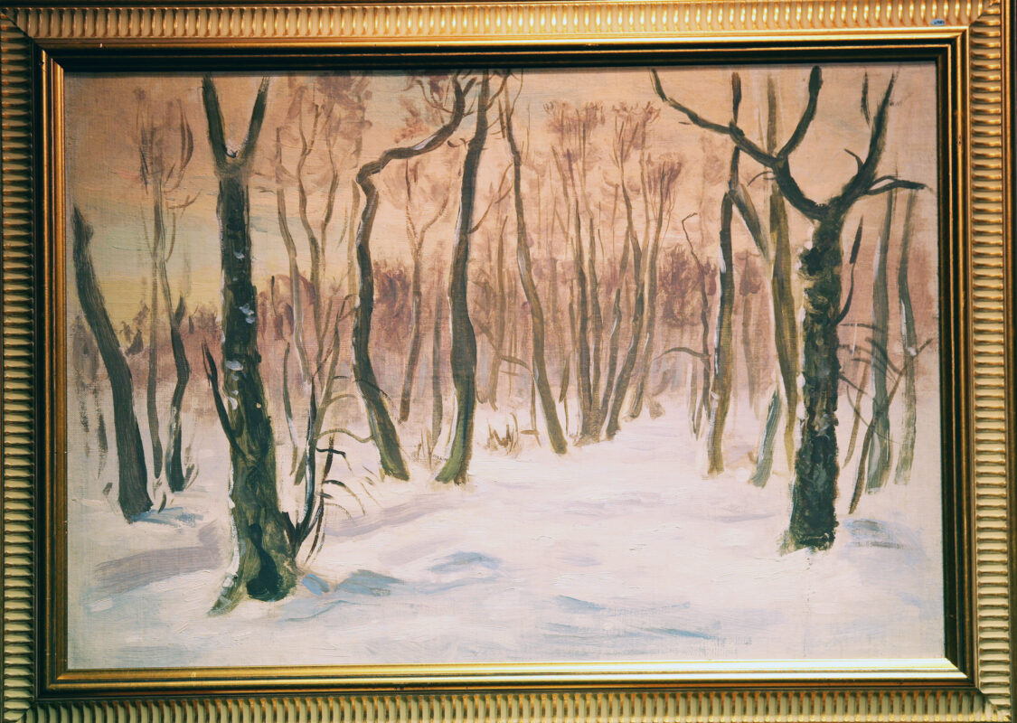 voldemar haas (1889–1982). talvine mets. (1960 nendate lõpp – 1970 nendate algus).