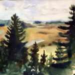 maaser eduard. (1916 – 1990). luke maastik. (1944)