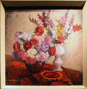 vasul peil, merike (born 1944). flowers.(1975)