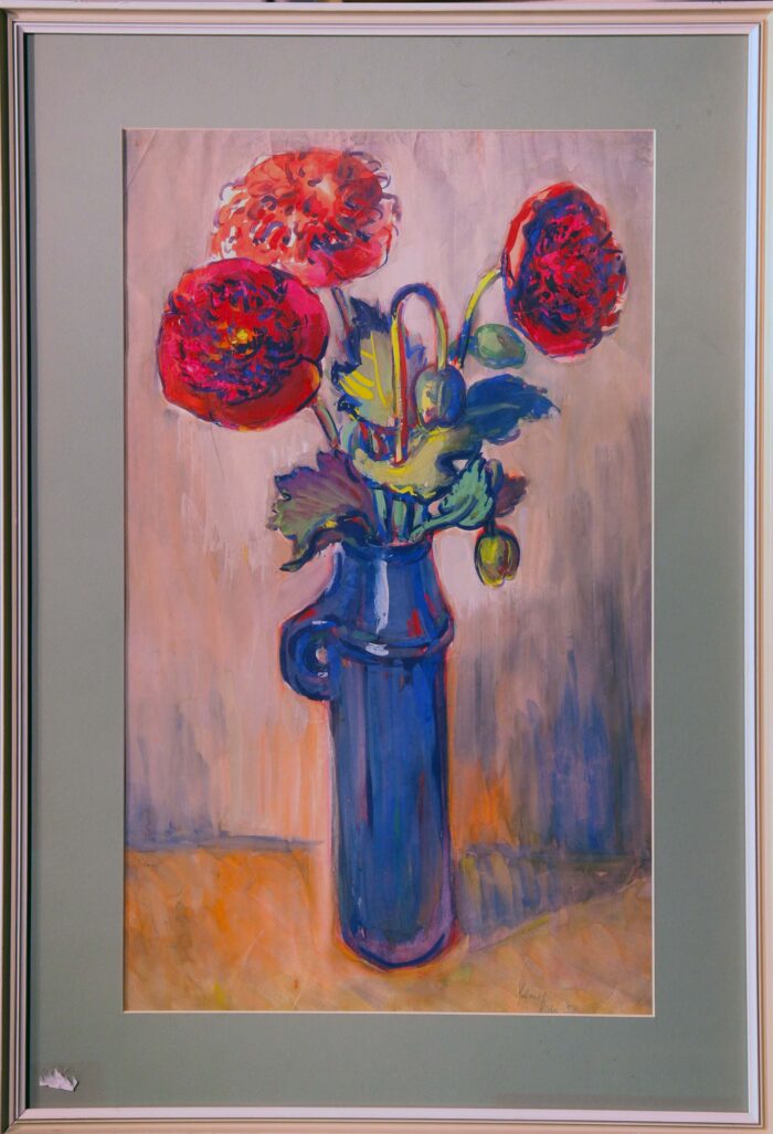 rida, salme (1913 2003). poppies. (1951)