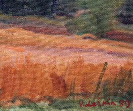 leškin viktor (1914 1998). kivistu talu motiiv. (1989)