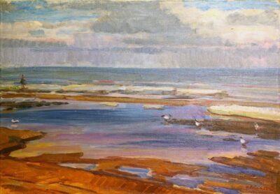 leškin, viktor (1914 1998). coast. (1983)