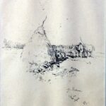 Gregor Alexander Heinrich von Bochmann (1850 – 1930). Heinakuhi ja talupoeg vankriga. (1887)