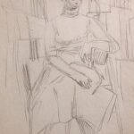 Vardi, Aleksander (1901 – 1983). Female Portrait. (1960)