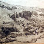 kaljo, richard (1914 1978). the ravine of the river near bzhni. armenia (1946)