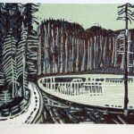 Kütt, Alleks (1921 – 1991). Lake in a Wood (1967)