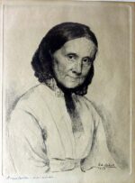 Liphart Ernst Friedrich von (1847-1932). Artist's mother portrait. (1879)