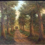 Cate, Jan ten (1867- 1955). Avenue. (XIX - the beginning XX)