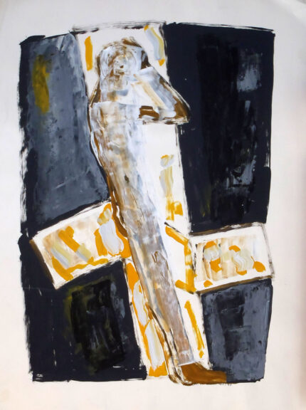 bachmaan, hermann (1922 1995) cross. (1970 80s)