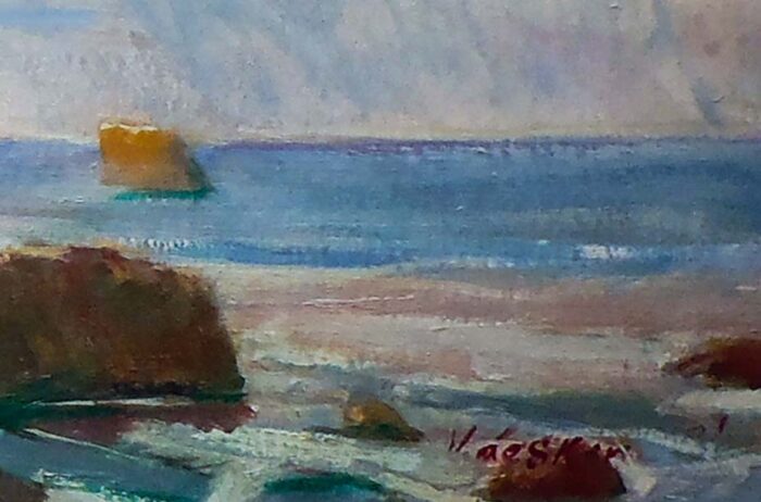 leškin viktor (1914 1998). pilved mererannas. (1989)