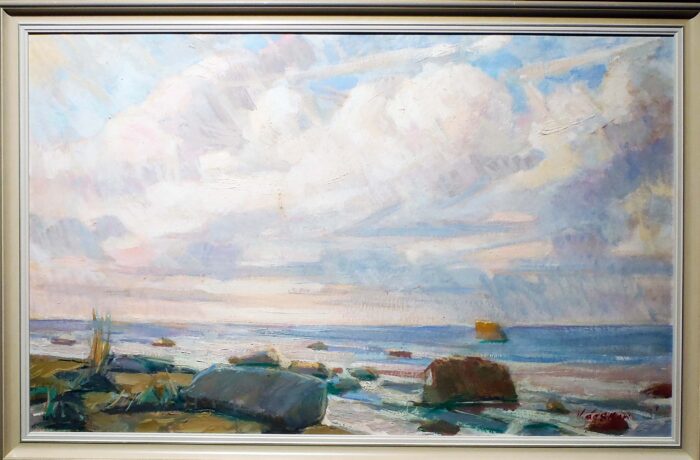 leškin viktor (1914 1998). pilved mererannas. (1989)