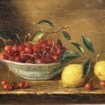 Ravasz, Lajos (Hungarian, 1939 - 2015). Still Life with Fruit. (20th century)