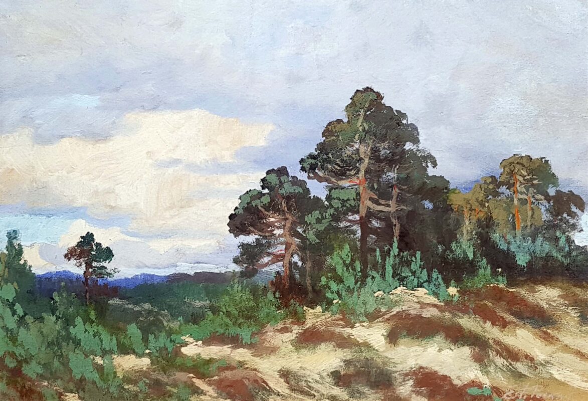 poland, eduard (1883 1957). pine grove. (1933)